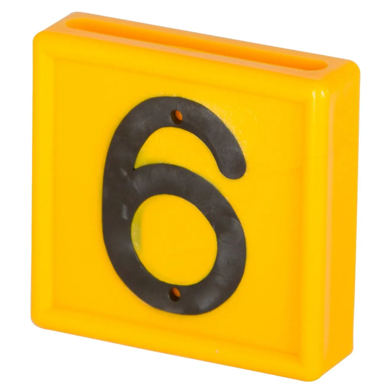 Kerbl Jaune Numbered Marking Collar To Slide Onto The Bracelet N°6 (X10)