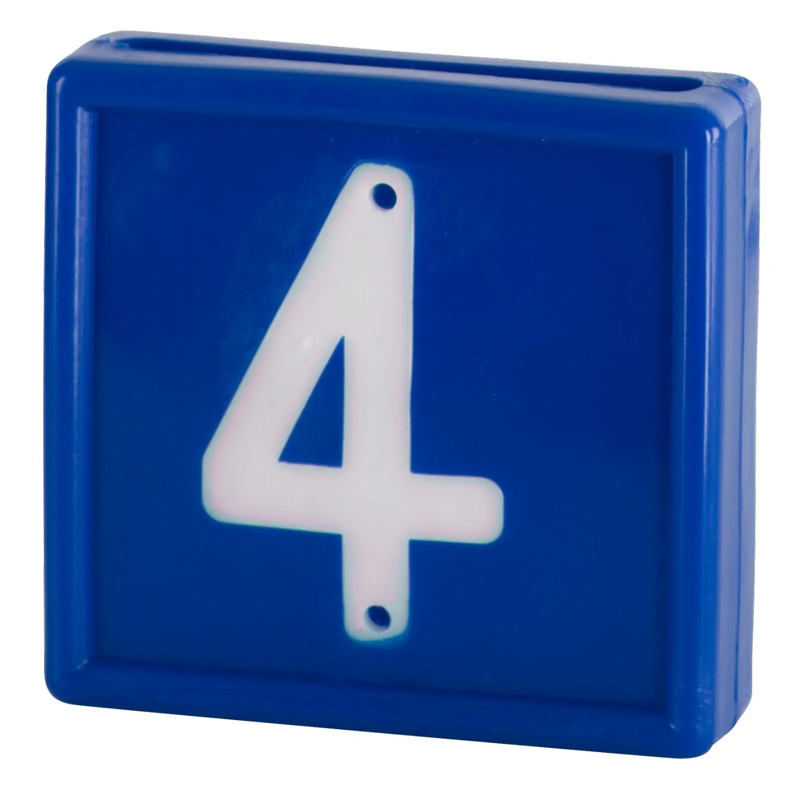 Kerbl Bleu Numbered Marking Collar To Slide Onto The Bracelet N°4 (X10)