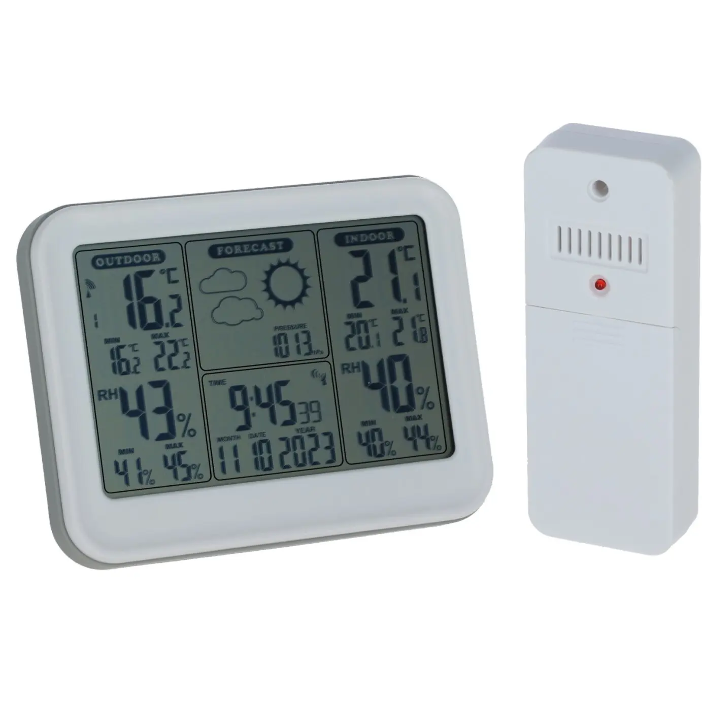 Kerbl Gris Digital Thermo-Hygrometer