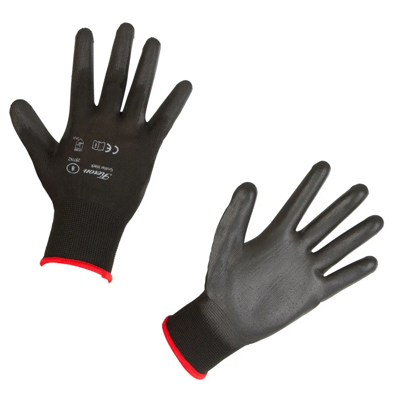 Kerbl Noir Workshop Gloves Fine Knitting Gnitter (X1)