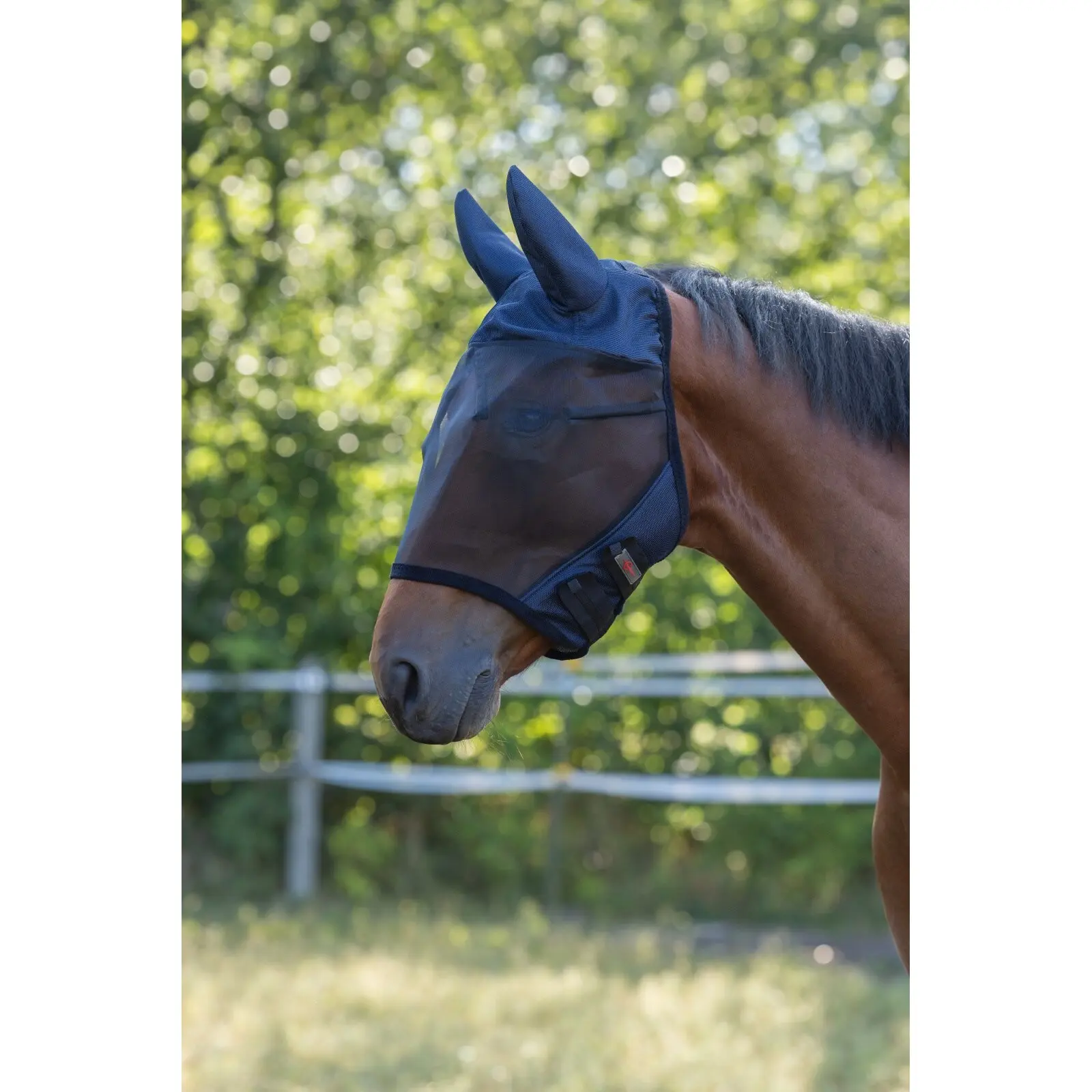 Meilleurs prix pour Masque anti-mouches pour cheval avec protection oreilles Covalliero SuperFly