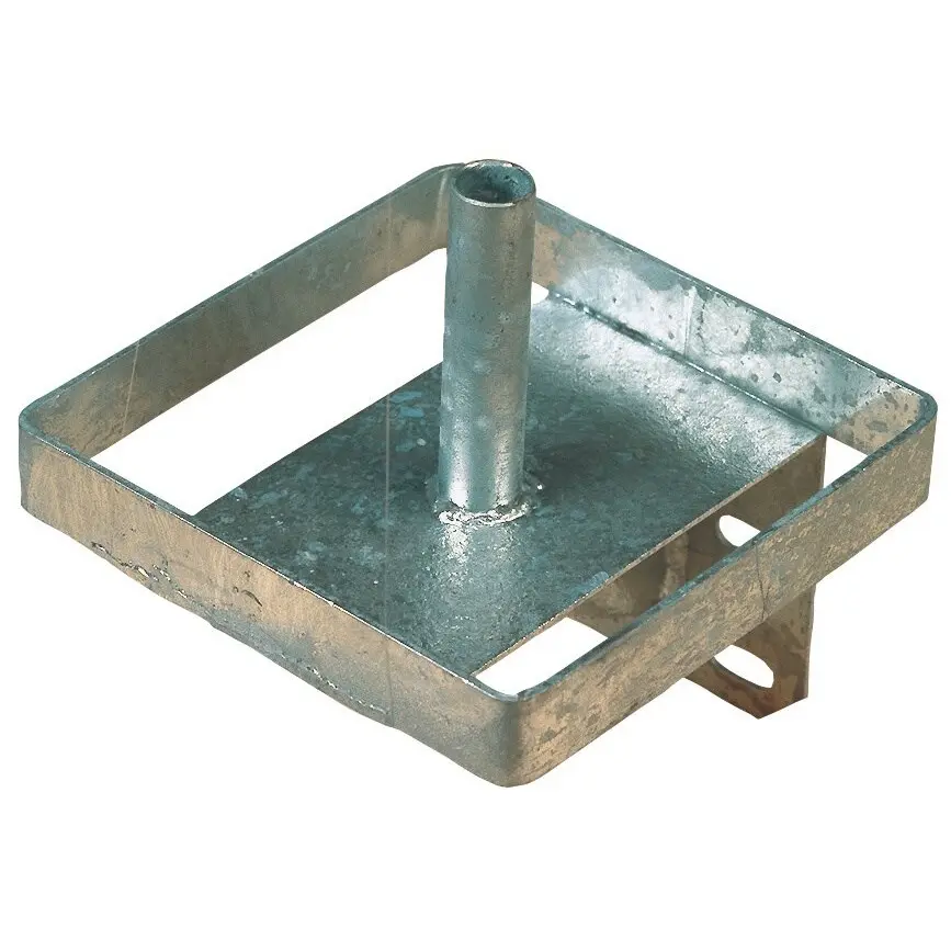 Kerbl Argenté Galvanized Lickstone Holder