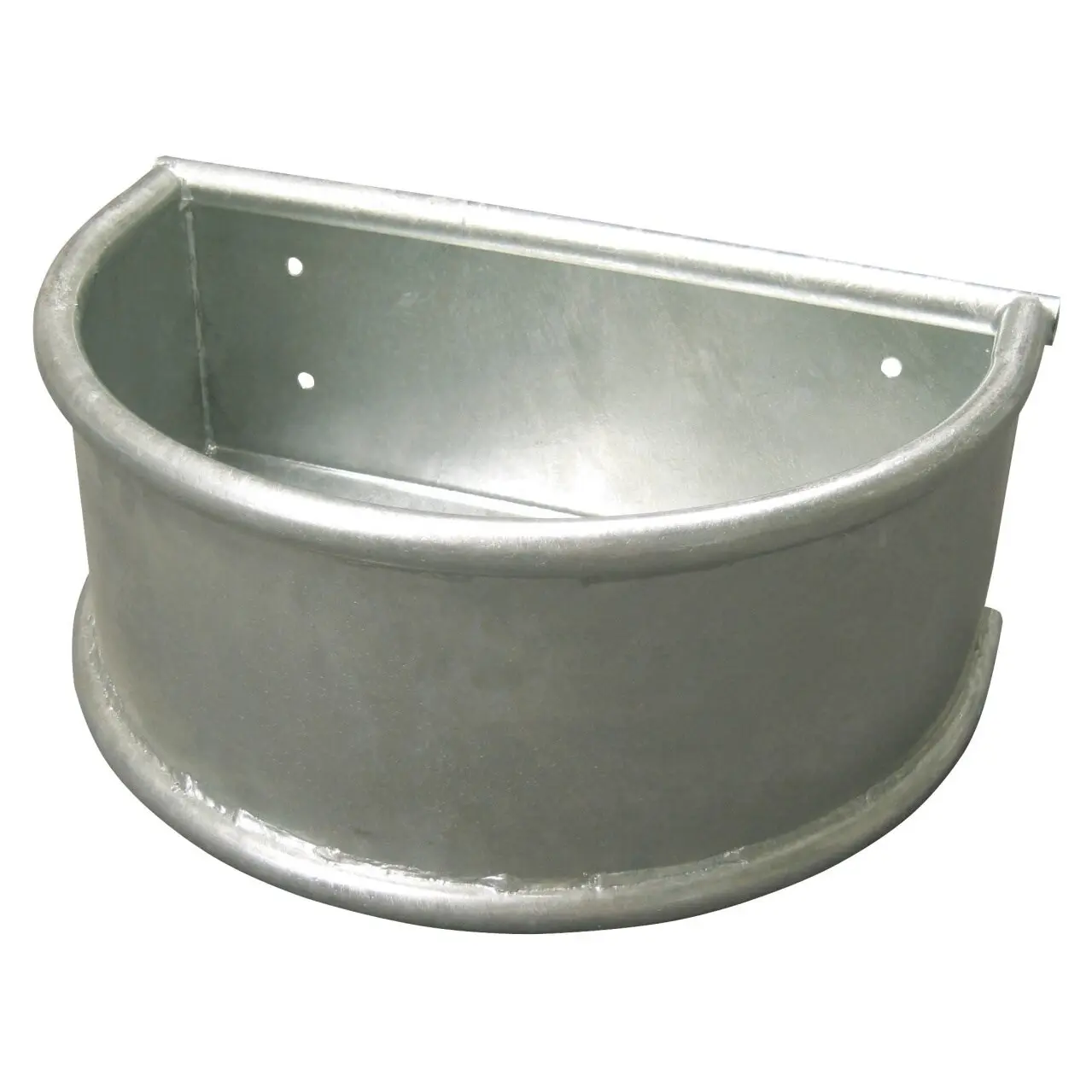 Kerbl Argenté Semi-Circular Galva Feeder With Cap
