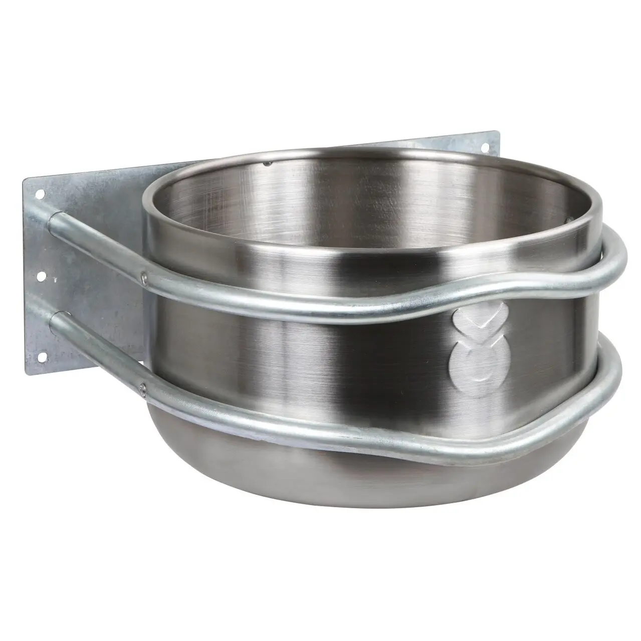 Kerbl Argenté Stainless Steel/Zinc Feeder With Cap
