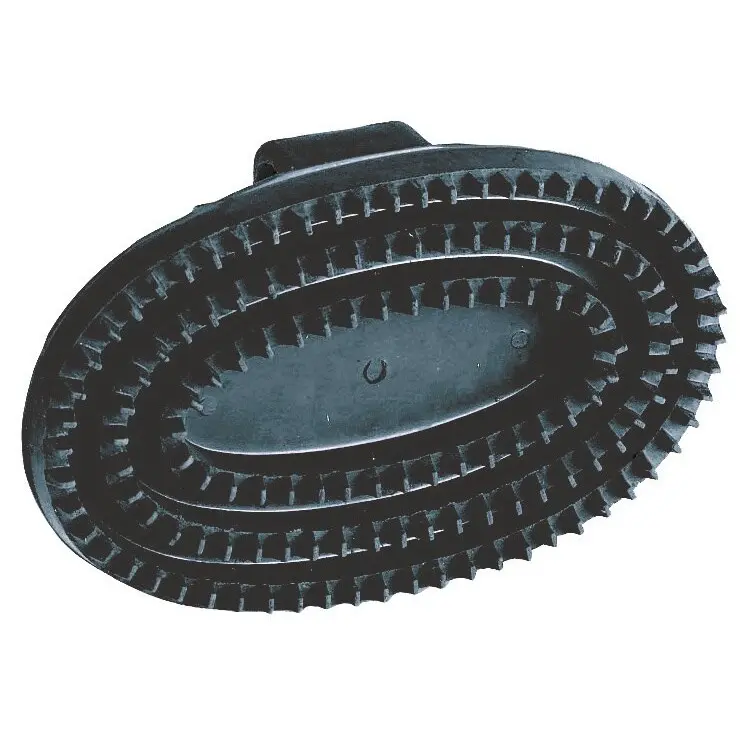 Kerbl Noir Children's Oval Curry Comb