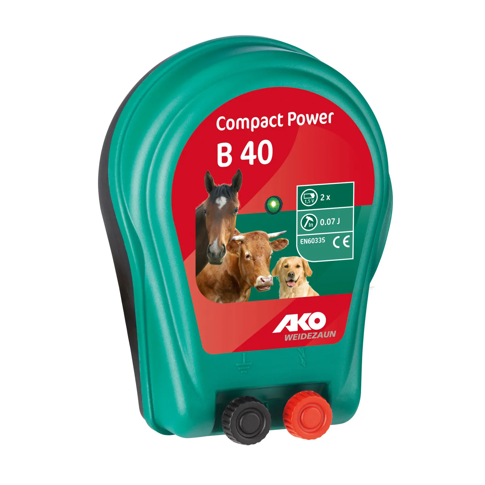Kerbl Vert Kit For Electric Fence Electrification On Battery Approved Compact Power B40