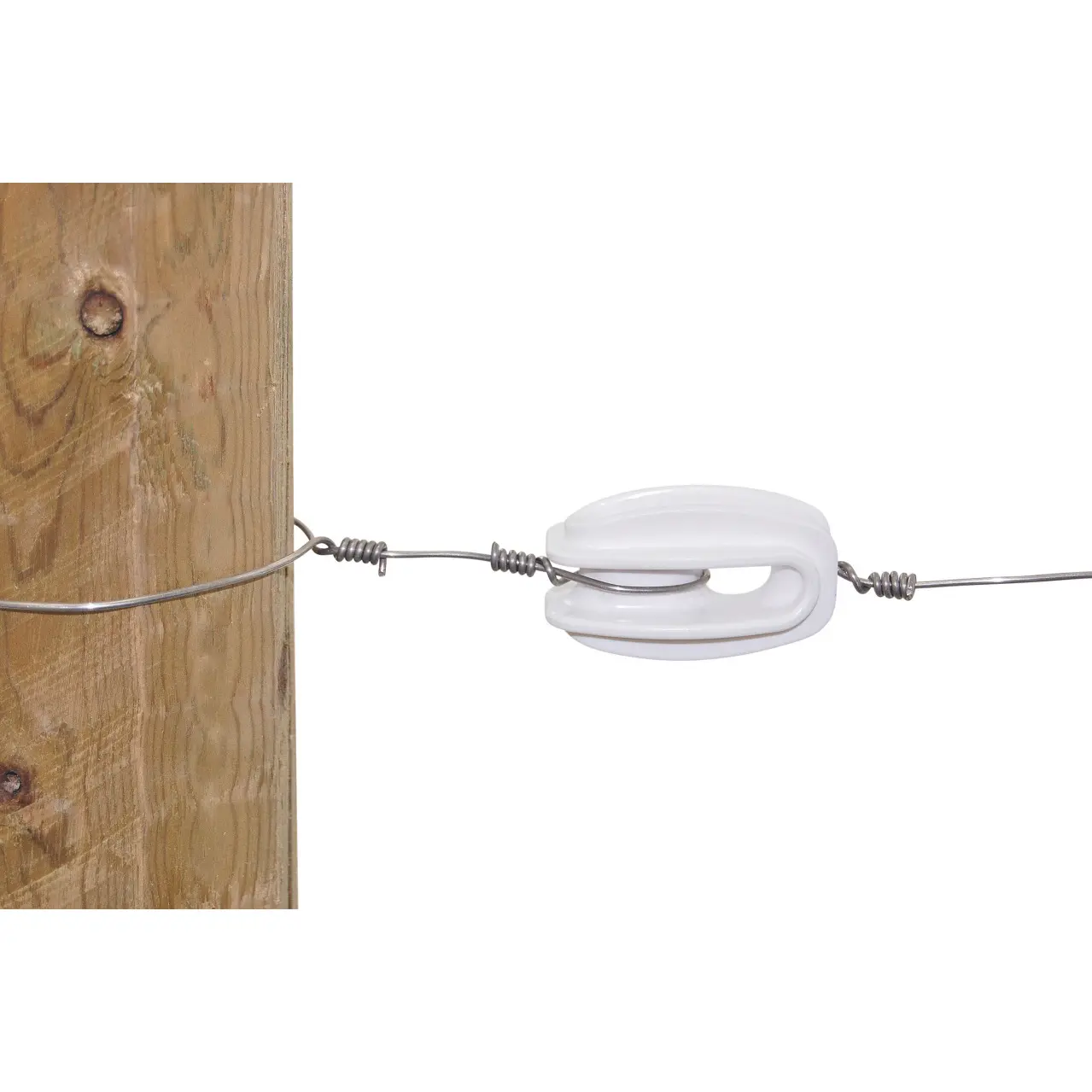 Kerbl Blanc Fibreglass Insulators For Egg-Shaped Electric Fences (X6)