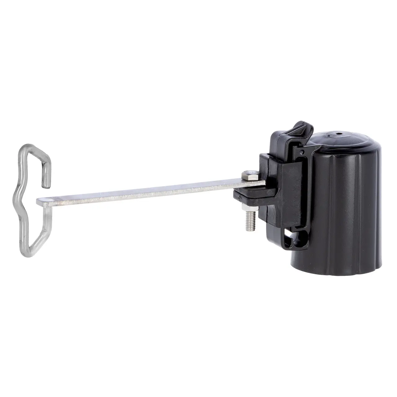 Kerbl Noir Electric Fence Insulators Corner Solution For Tape / Cord T-Post (X4)