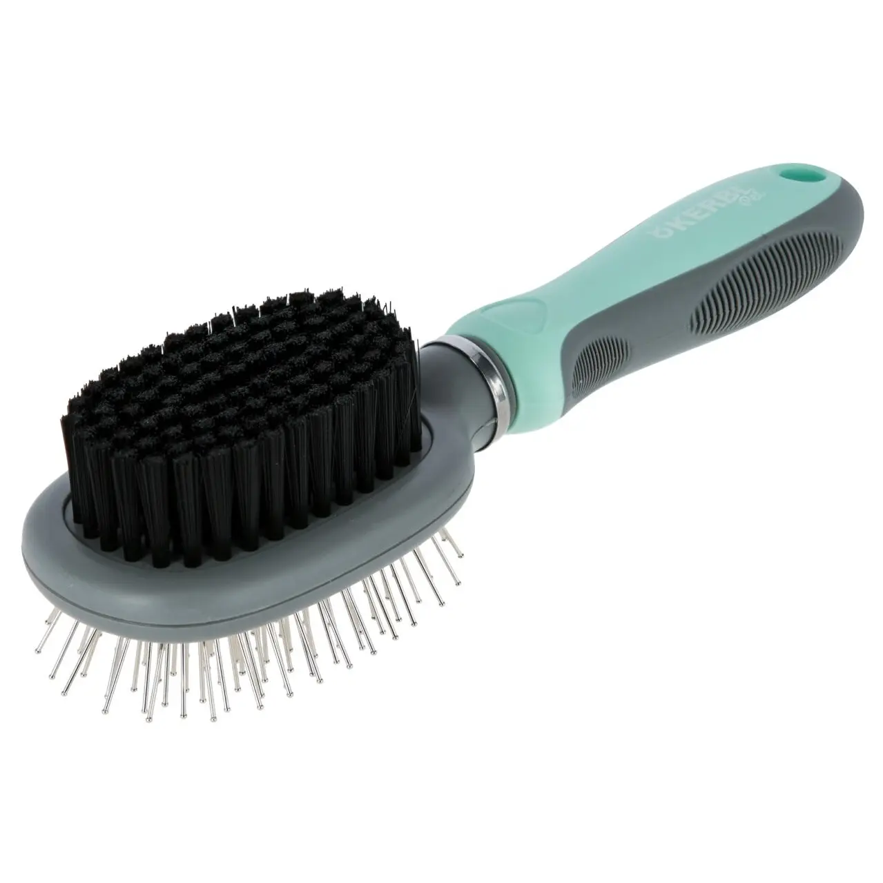 Kerbl Vert Double Flexible Dog Brush