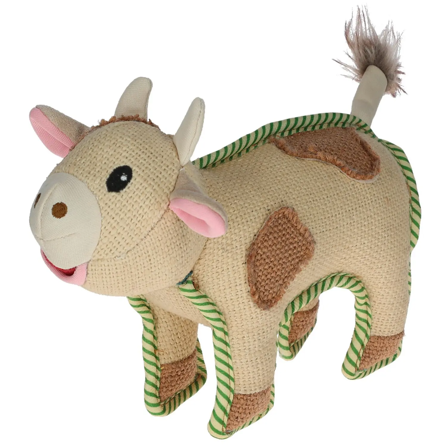 Comparer les prix de Jouet peluche vache coton/polyester Kerbl Muuhli