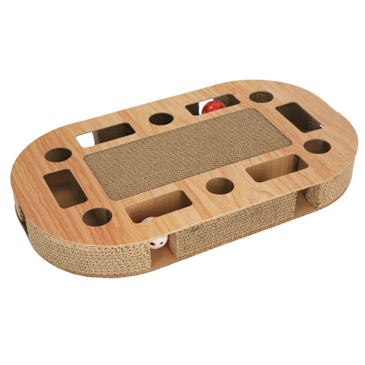 Kerbl Beżowy Drapak Dla Kota Z Kocimiętką Ovalo