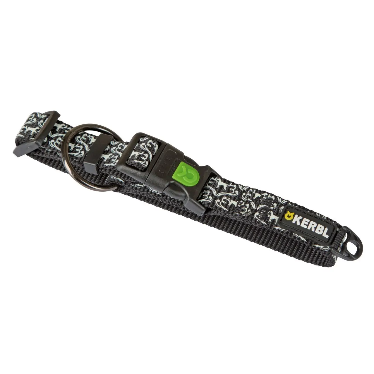 Kerbl Noir Dog Collar Shiny Night