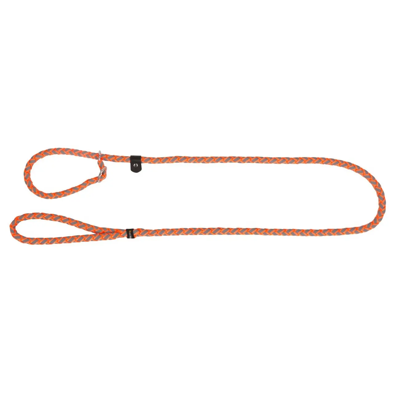 Kerbl Orange Dog Leash With Integrated Collar Maxi Safe