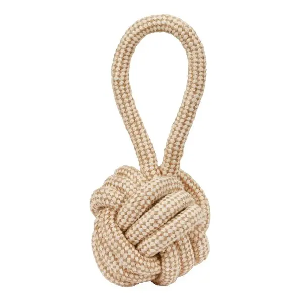 Kerbl Beige Dog Toy Xl In Jute And Cotton