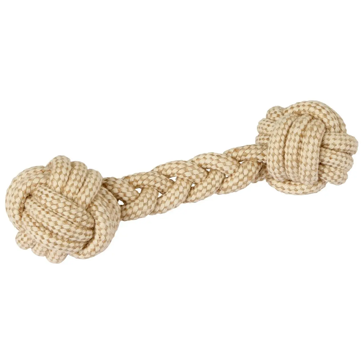 Kerbl Beige Jute/Cotton Dog Toy
