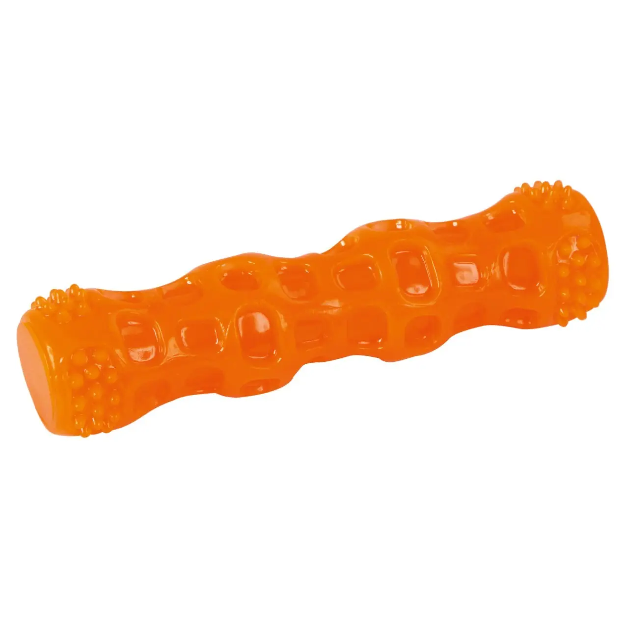 Kerbl Orange Playing Stick Toyfastic Squeaky