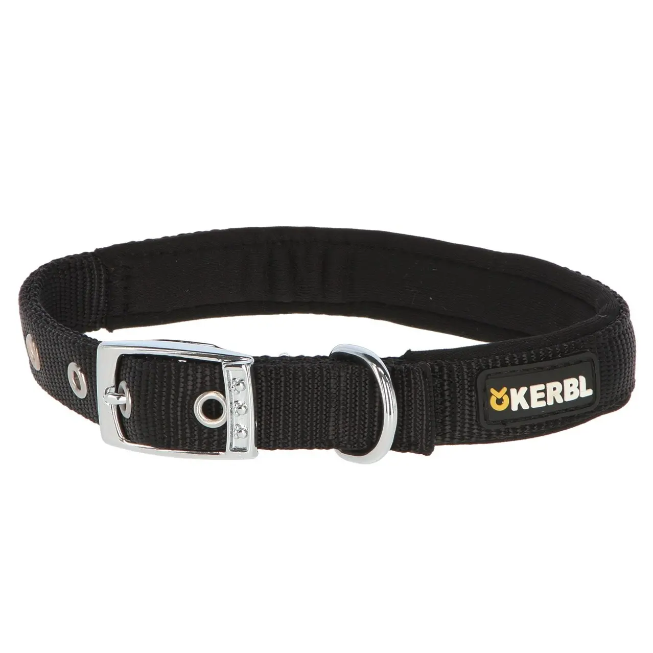 Kerbl Noir Dog Collar Miami Plus