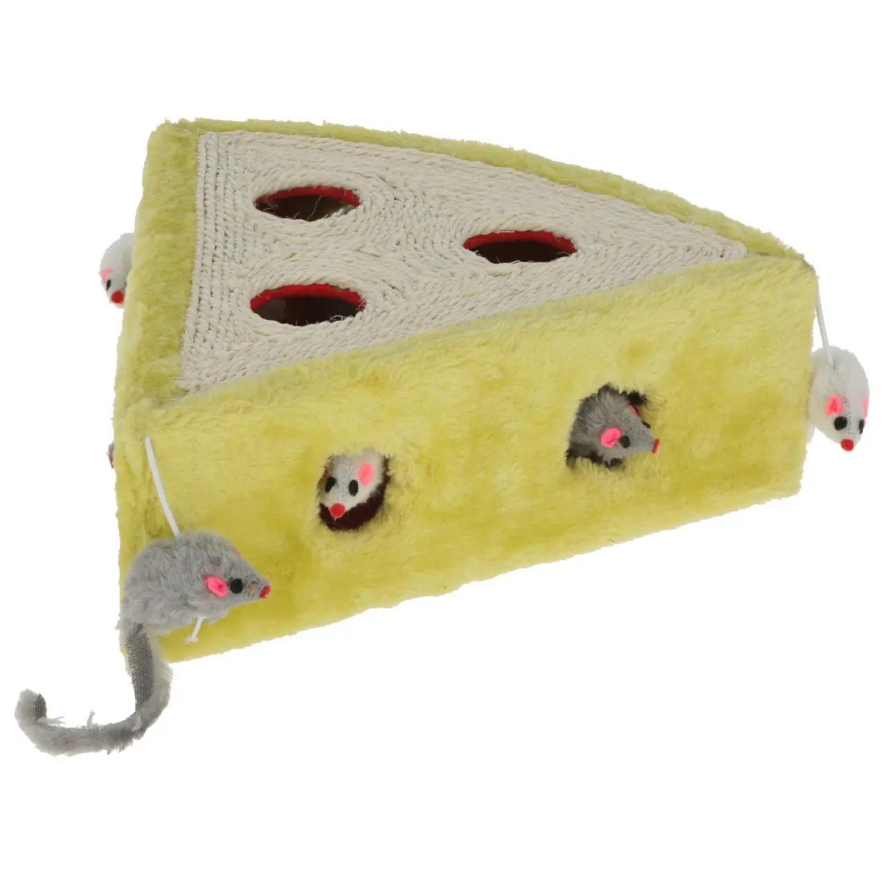 Kerbl Jaune Sisal Cat Toy Cheesy