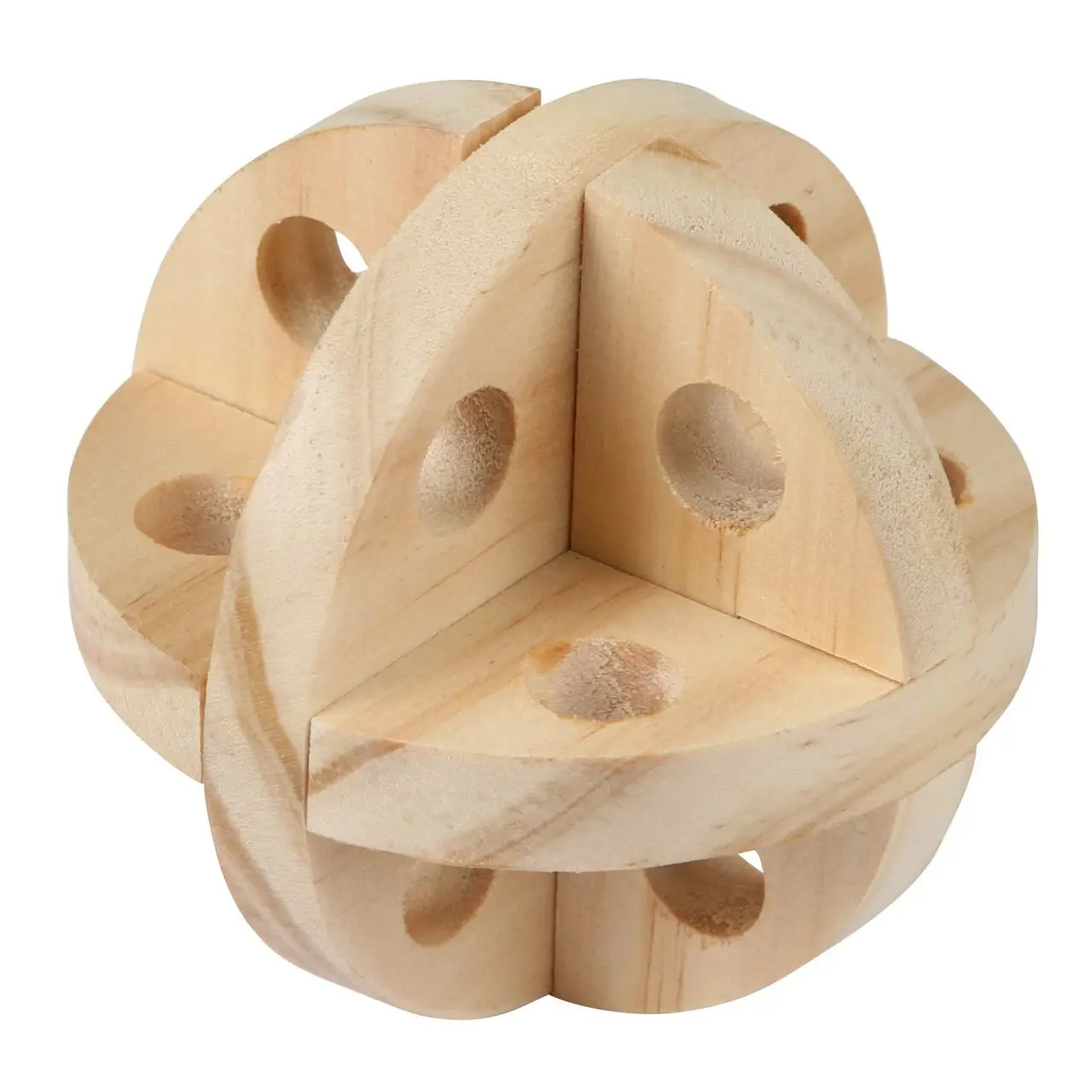 KERBL Jeu/balle snack pour rongeur en bois 