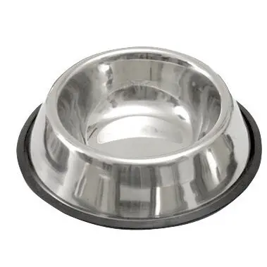 Kerbl Argenté Anti-Slip Stainless Steel Bowl
