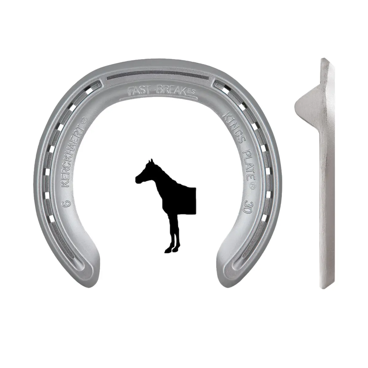 Comparer les prix de Fer à cheval antérieur à 2 pinçons Kerckhaert Kings Fast Break Extra