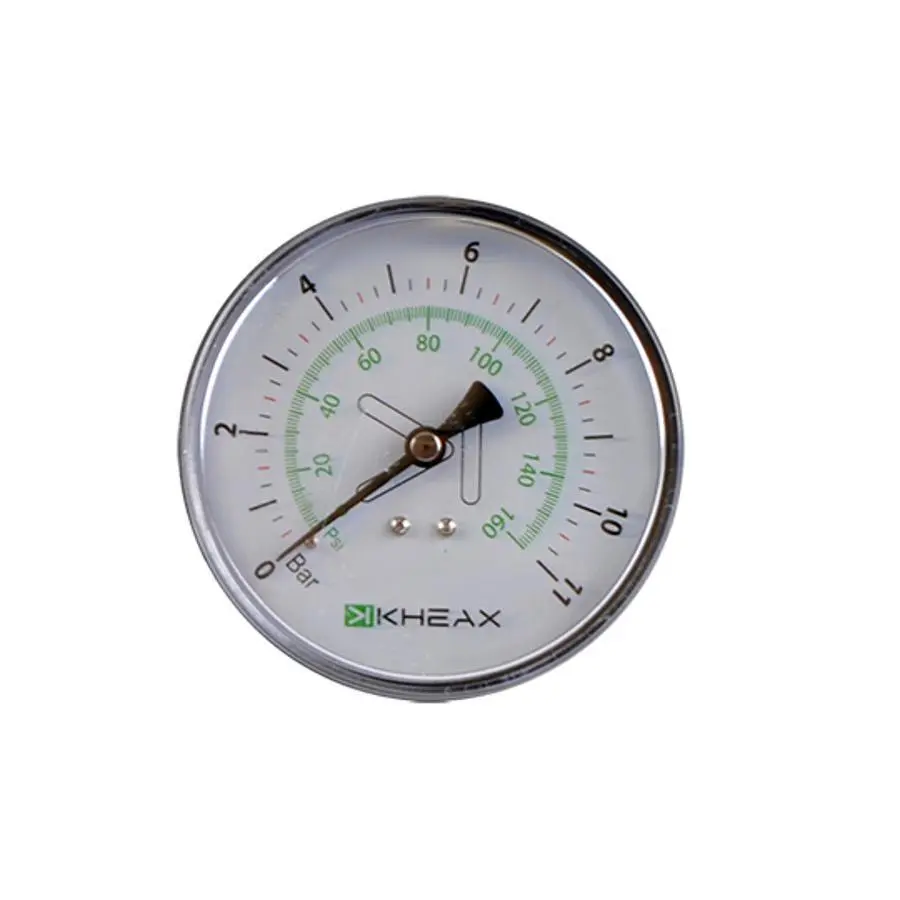 Velo Store - UK Steel foot pump replacement pressure gauge Kheax Atlas | Extra 10% off with Subscription, Postage £16.79 to UK Fedex.