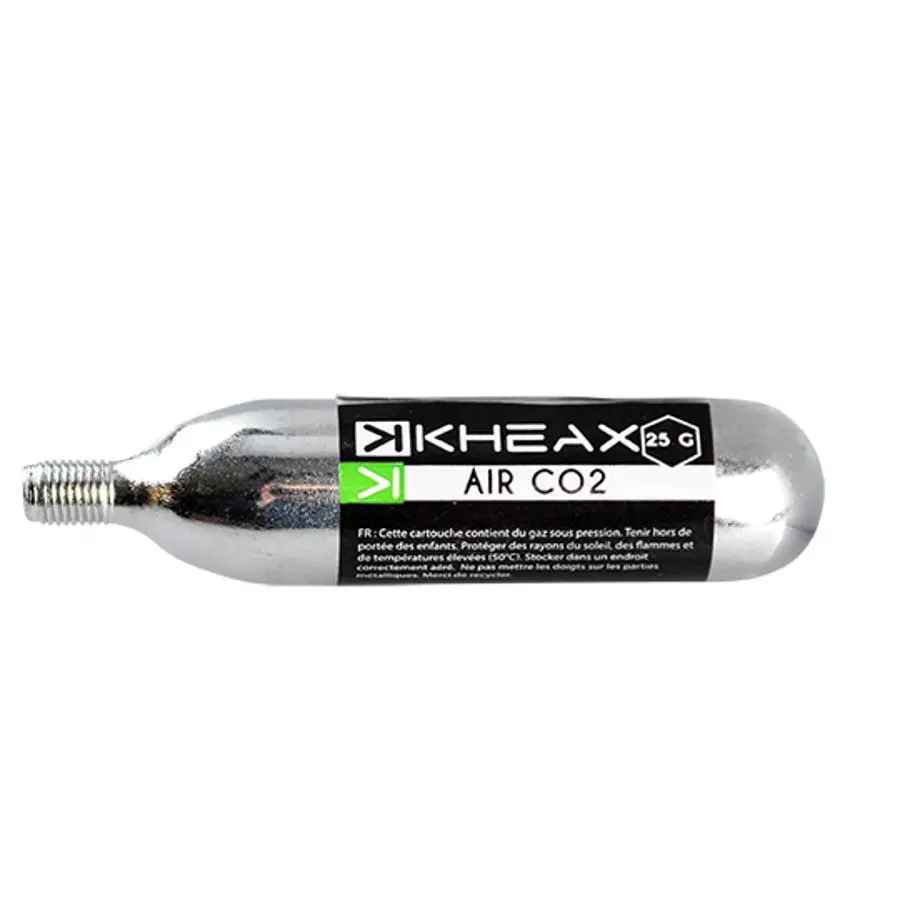 Velo Store - UK 25gr co2 bulk threaded cartridge Kheax | Extra 10% off with Subscription, Postage £16.79 to UK Fedex.