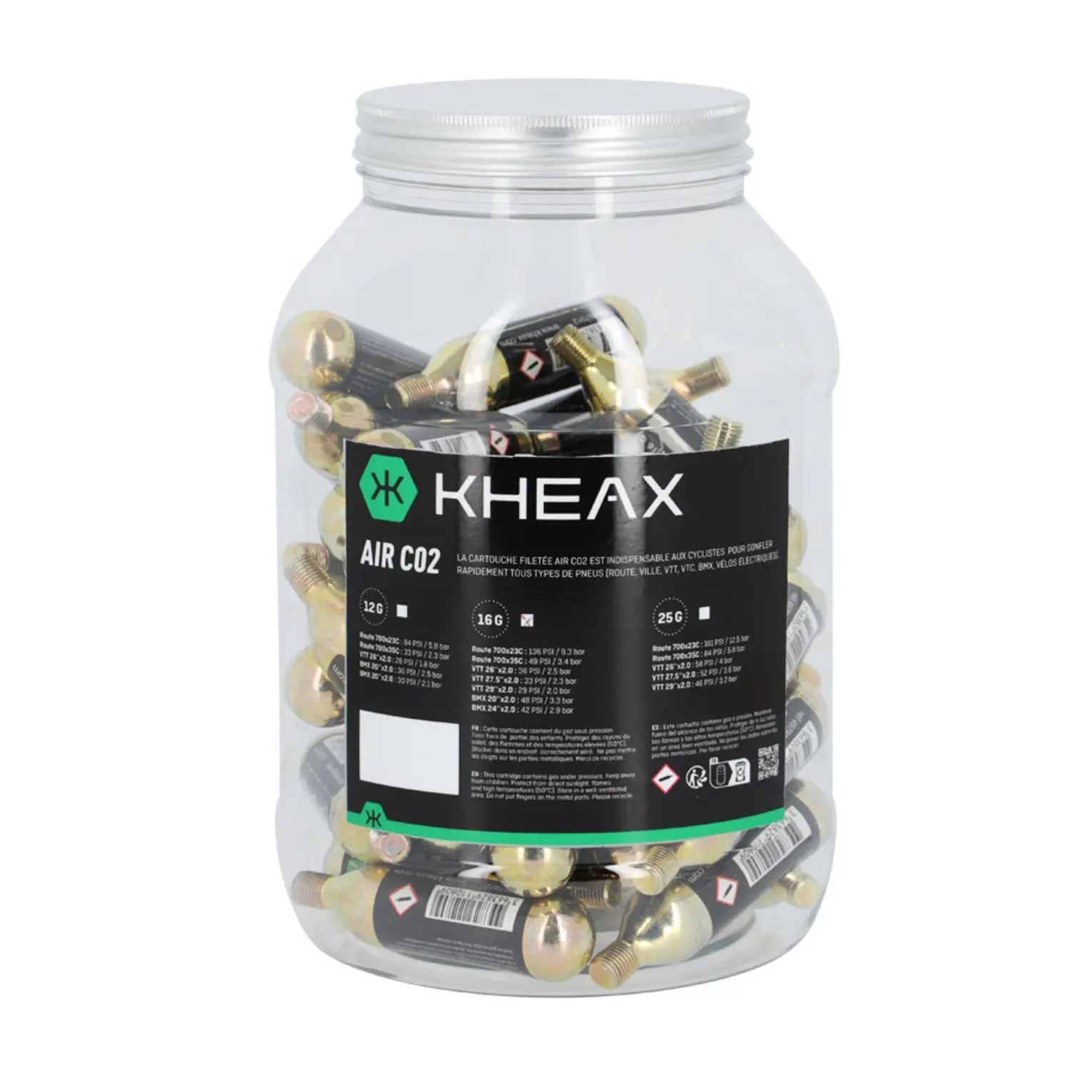 Velo Store - UK CO2 cartridge Kheax (x40) | Extra 10% off with Subscription, Postage £16.79 to UK Fedex.