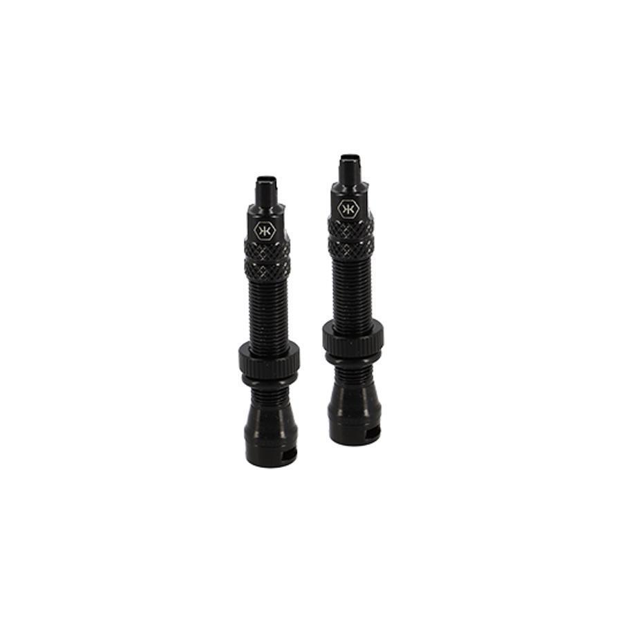 Velo Store - UK Tubeless alu tire valves Kheax Schrader (x2) | Extra 10% off with Subscription, Postage £16.79 to UK Fedex.