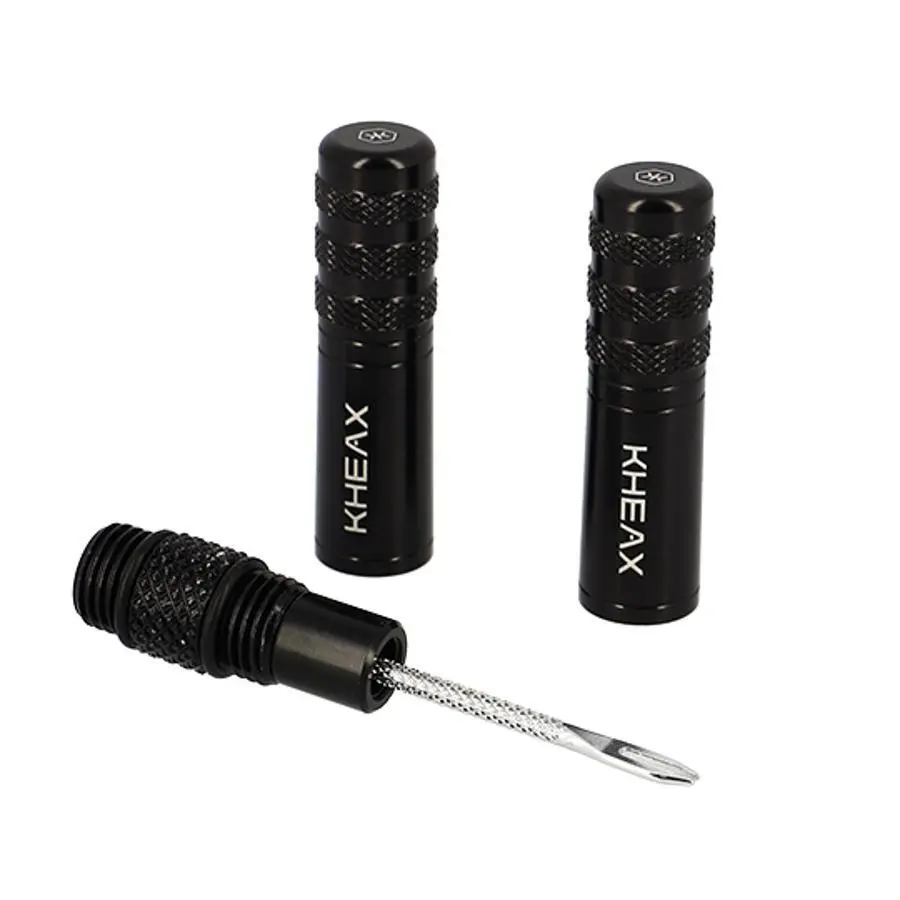 Velo Store - UK Tubeless alu repair kit with cartridge tip Kheax CO2 SS | Extra 10% off with Subscription, Postage £16.79 to UK Fedex.