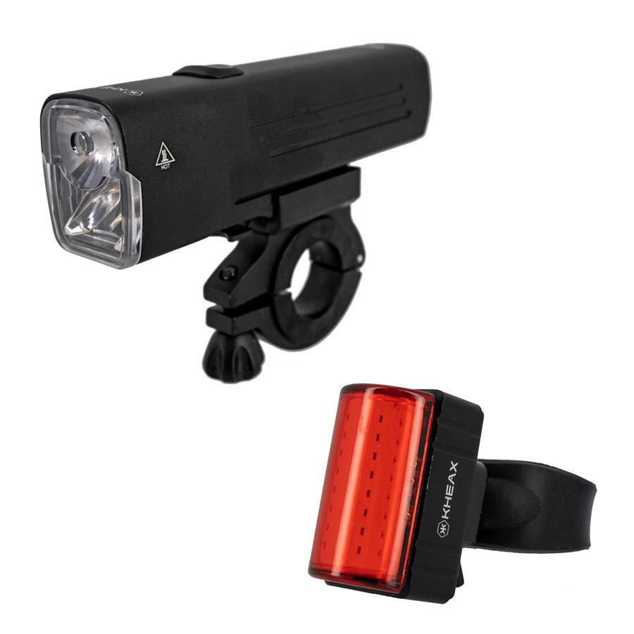 Velo Store - UK Front and rear bike lights Kheax Lezat/Tegmen | Extra 10% off with Subscription, Postage £16.79 to UK Fedex.