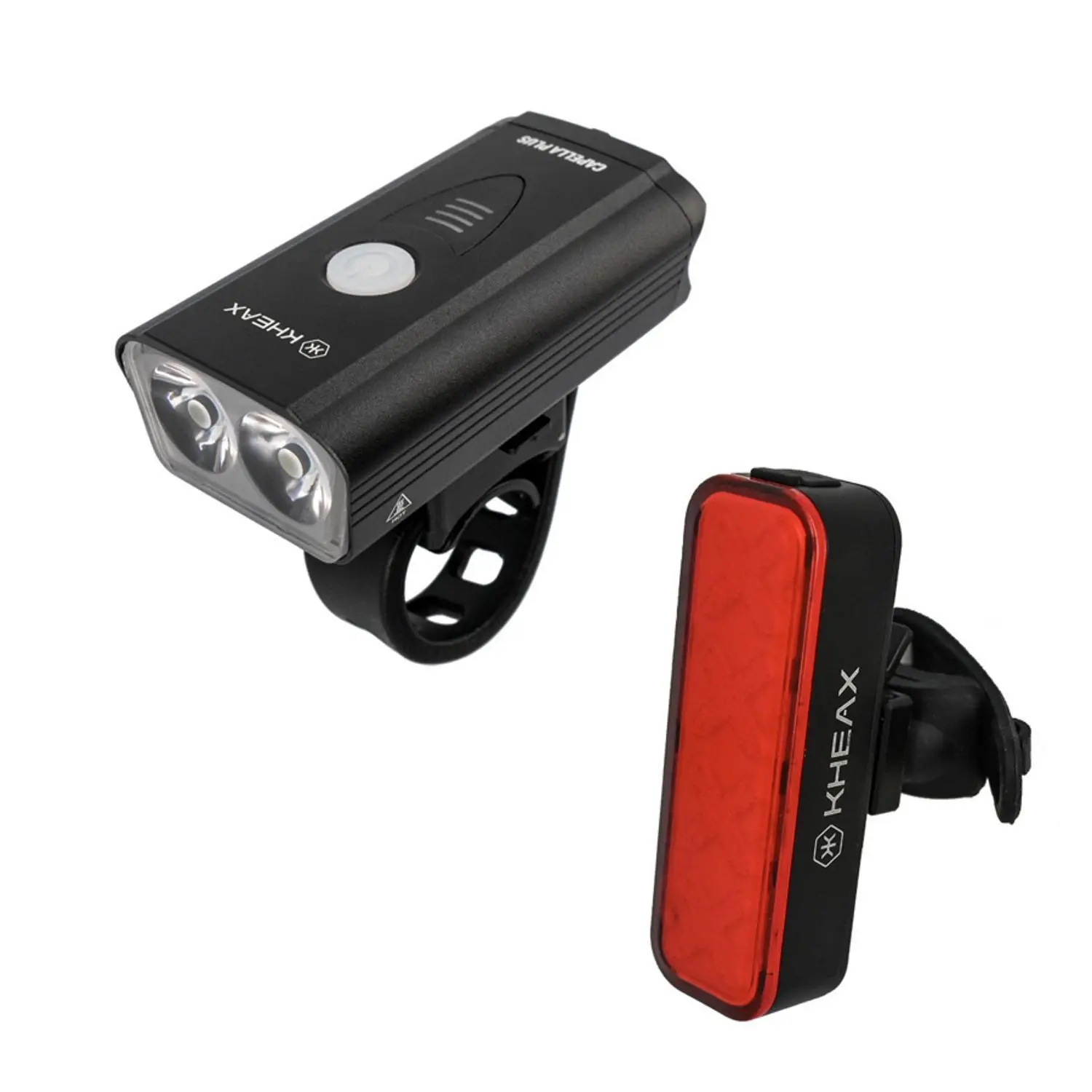 Velo Store - UK Front/Rear Lighting Kheax Capella Plus/Zaurac | Extra 10% off with Subscription, Postage £16.79 to UK Fedex.