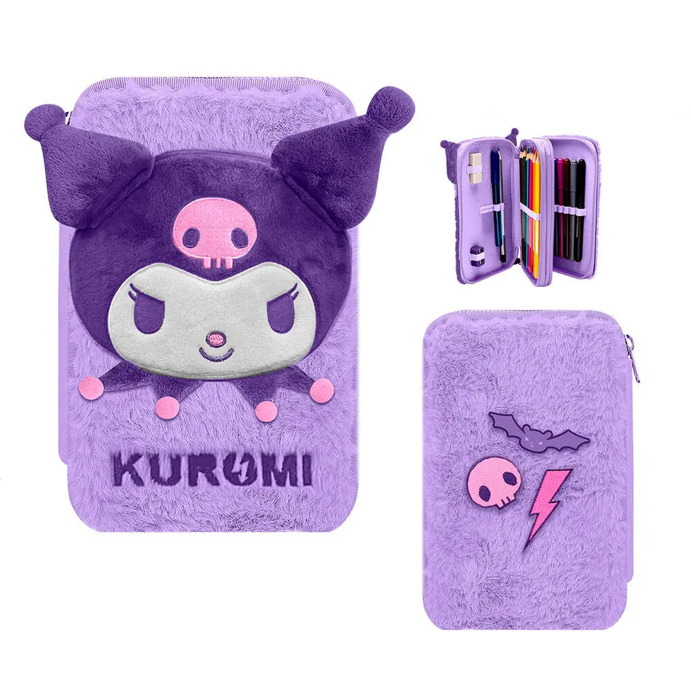 Doppelte Federmäppchen Kids Licensing Hello Kitty Kuromi