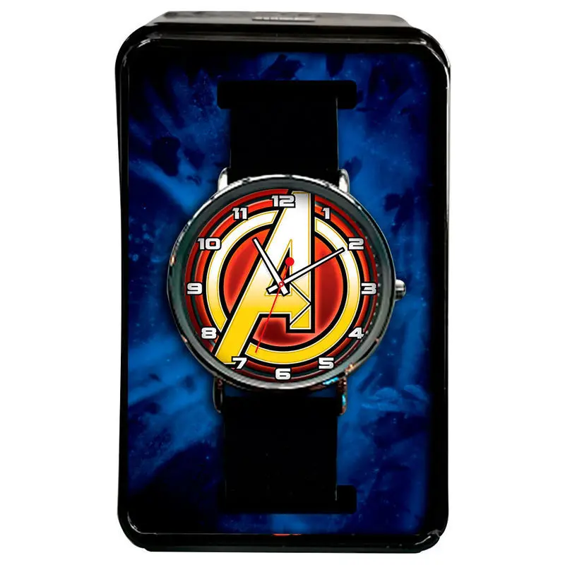 Kids Licensing Unisex Kids Noir Children's Watch Marvel Avengers