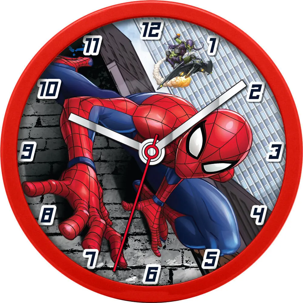 Wall clock Kids Licensing Marvel Spiderman