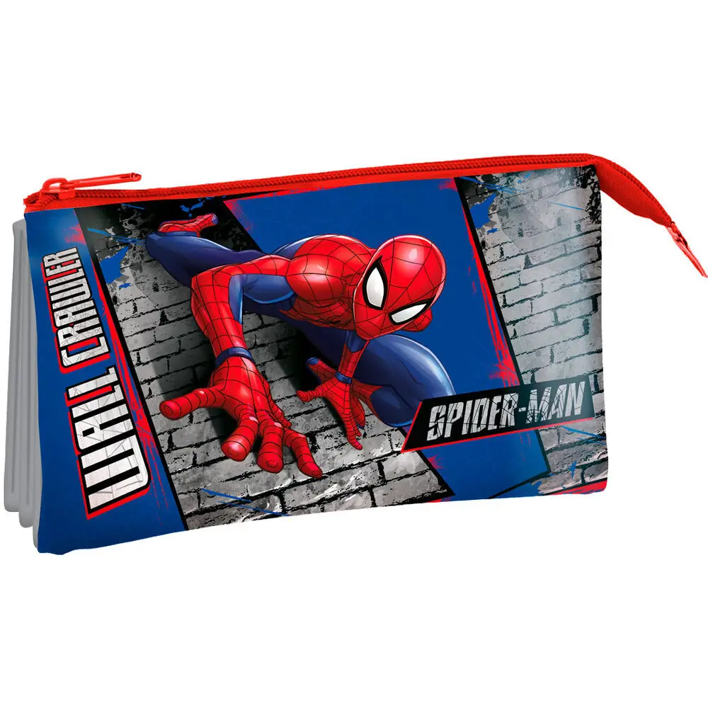 Triple Federmäppchen Kids Licensing Marvel Spiderman