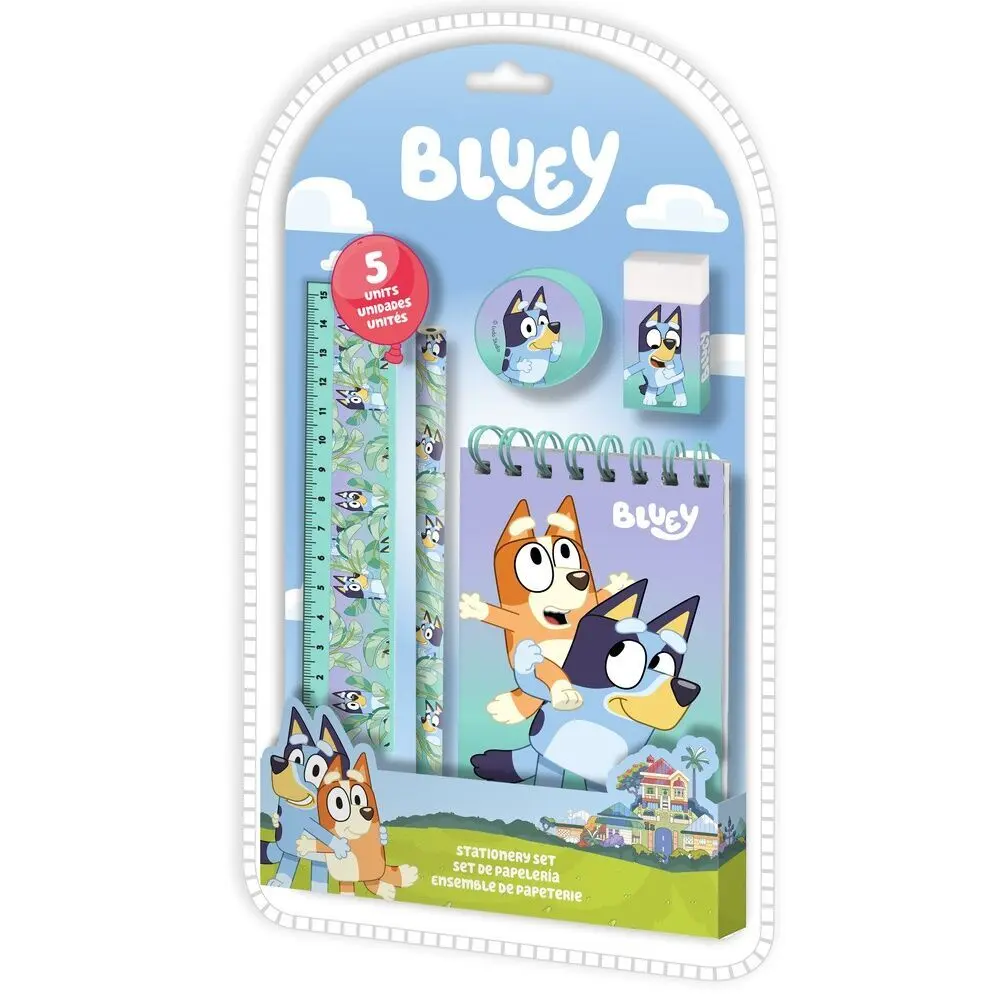 Carnet mit Bleistift und Radiergummi Kids Licensing Bluey