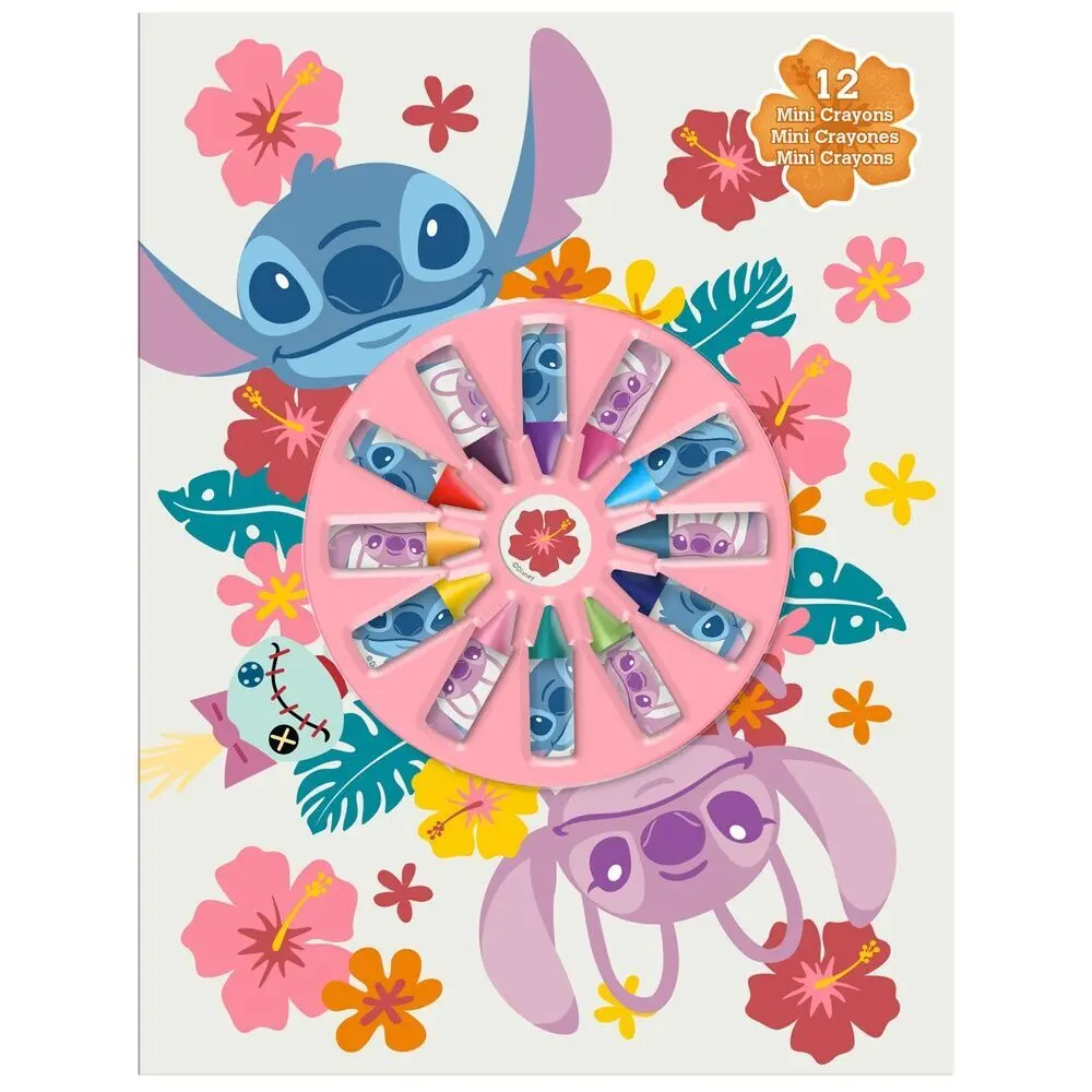 Notizbuch mit Mini Buntstiften Kids Licensing Disney Stitch