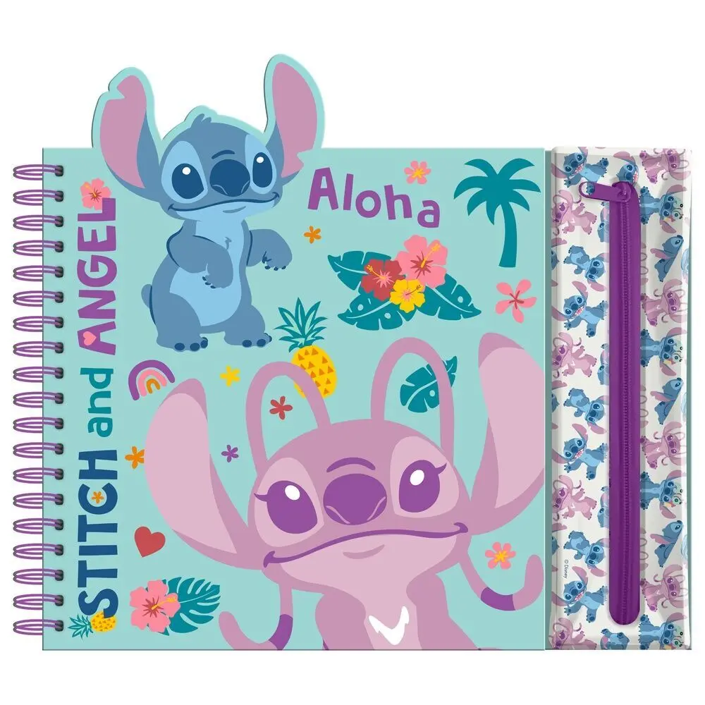 Activity Notebook with Case Kids Licensing Disney Stitch