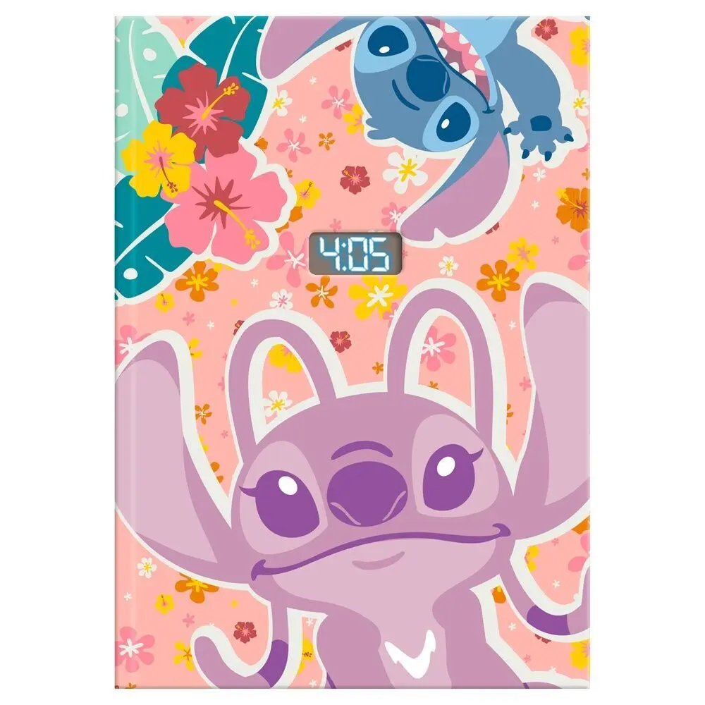 Notizbuch mit Digitaluhr Kids Licensing Disney Stitch