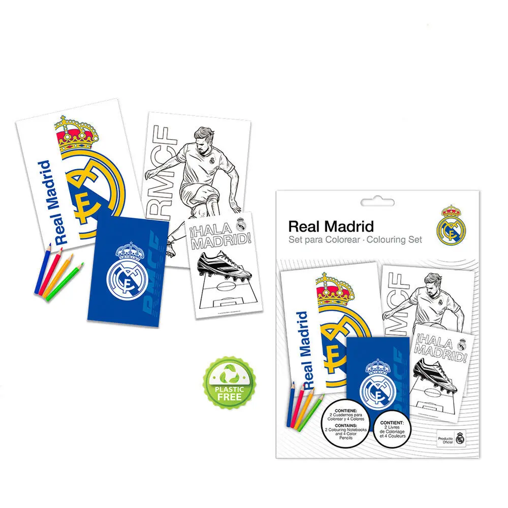 Coloring Book Kids Licensing Real Madrid