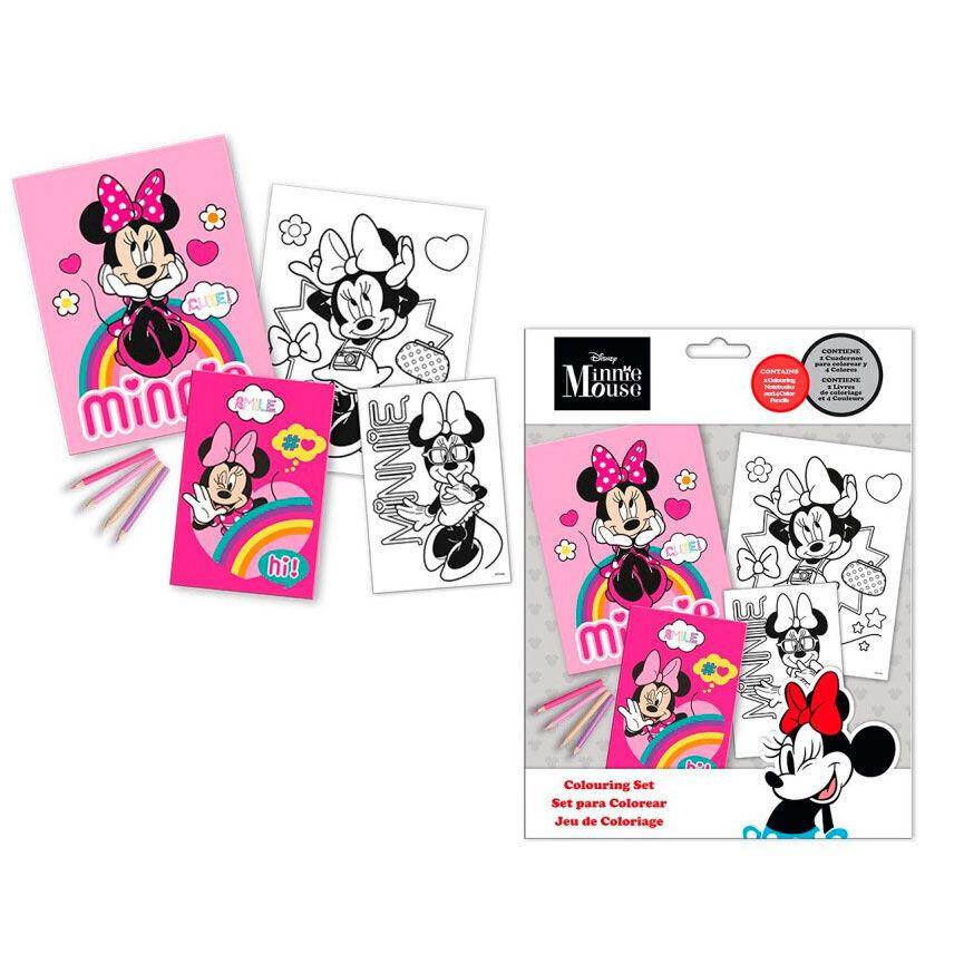 8435507874878 - Malbuch mit Stickern für Mädchen Disney Minnie