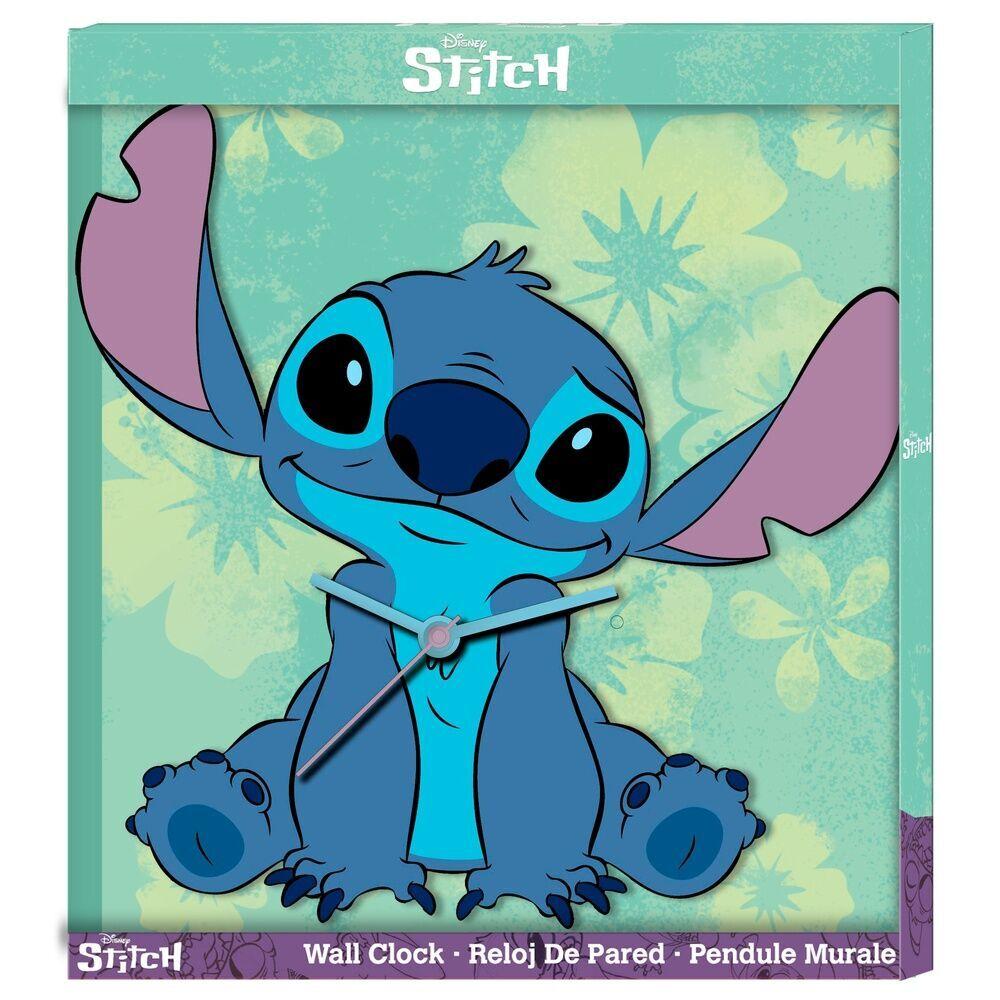8435507892438 - Wanduhr für Kinder Disney Stitch