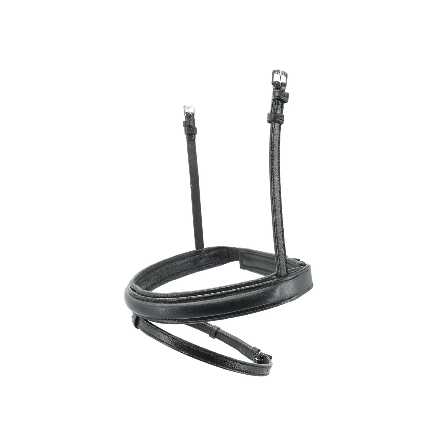 Comparer les prix de Muserolle combinée pour cheval boucles droite Kieffer Flash Ultrasoft Economy II