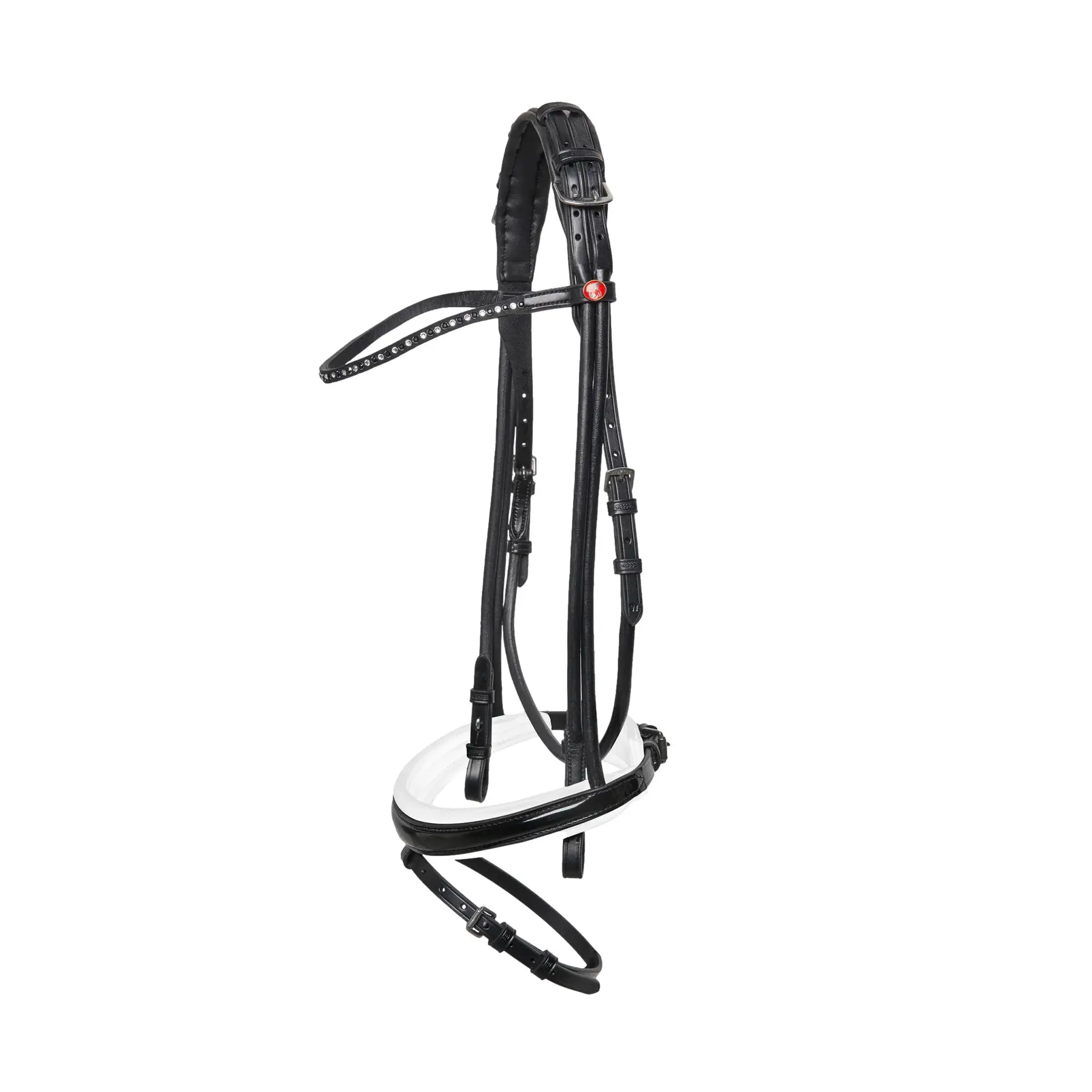Bridon équitation Kieffer Sylvie II curved browband / not lined