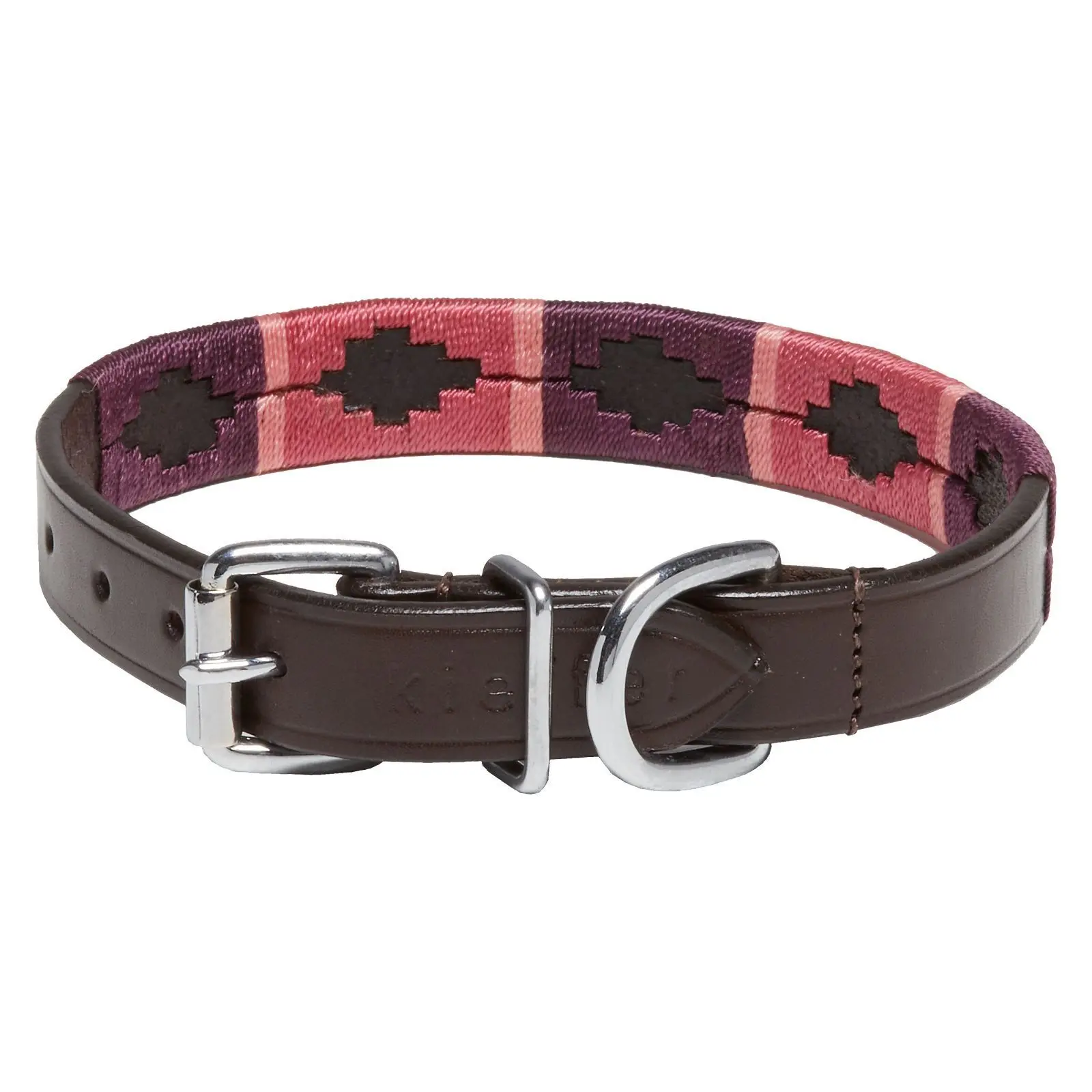 Collier pour chien Kieffer Buenos Aires With Chrome Fittings