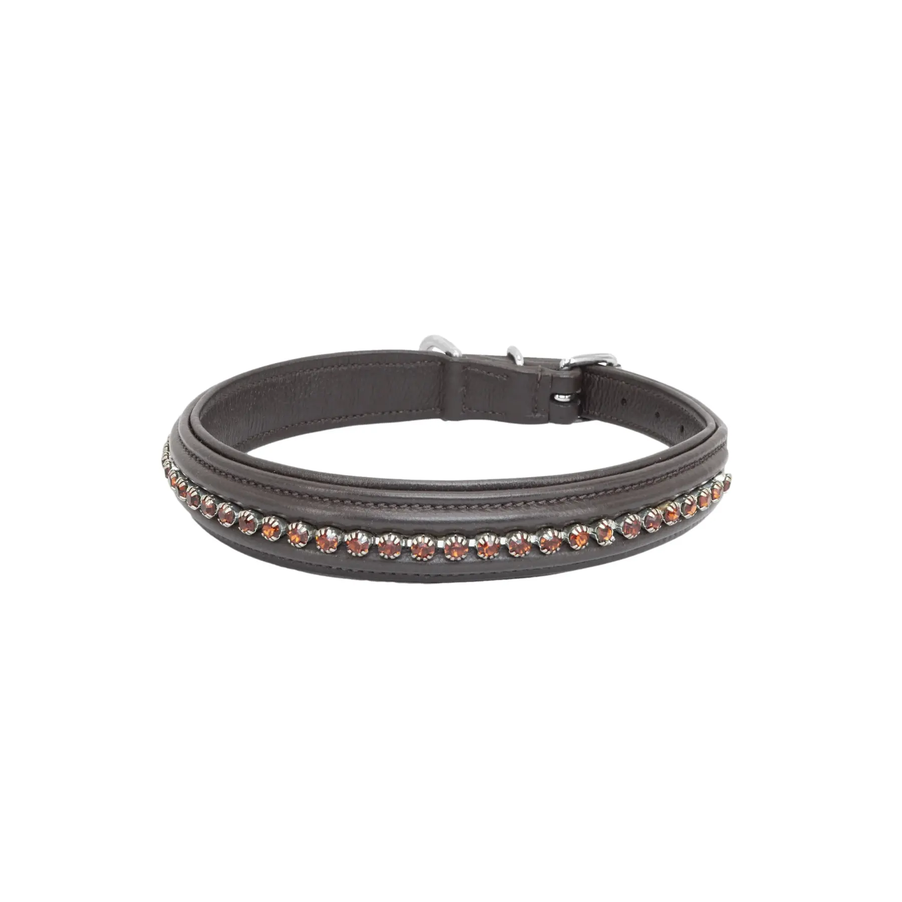 Comparer les prix de Collier pour chien Kieffer Ultrasoft® Fashion Chain W.Light Brown Stones