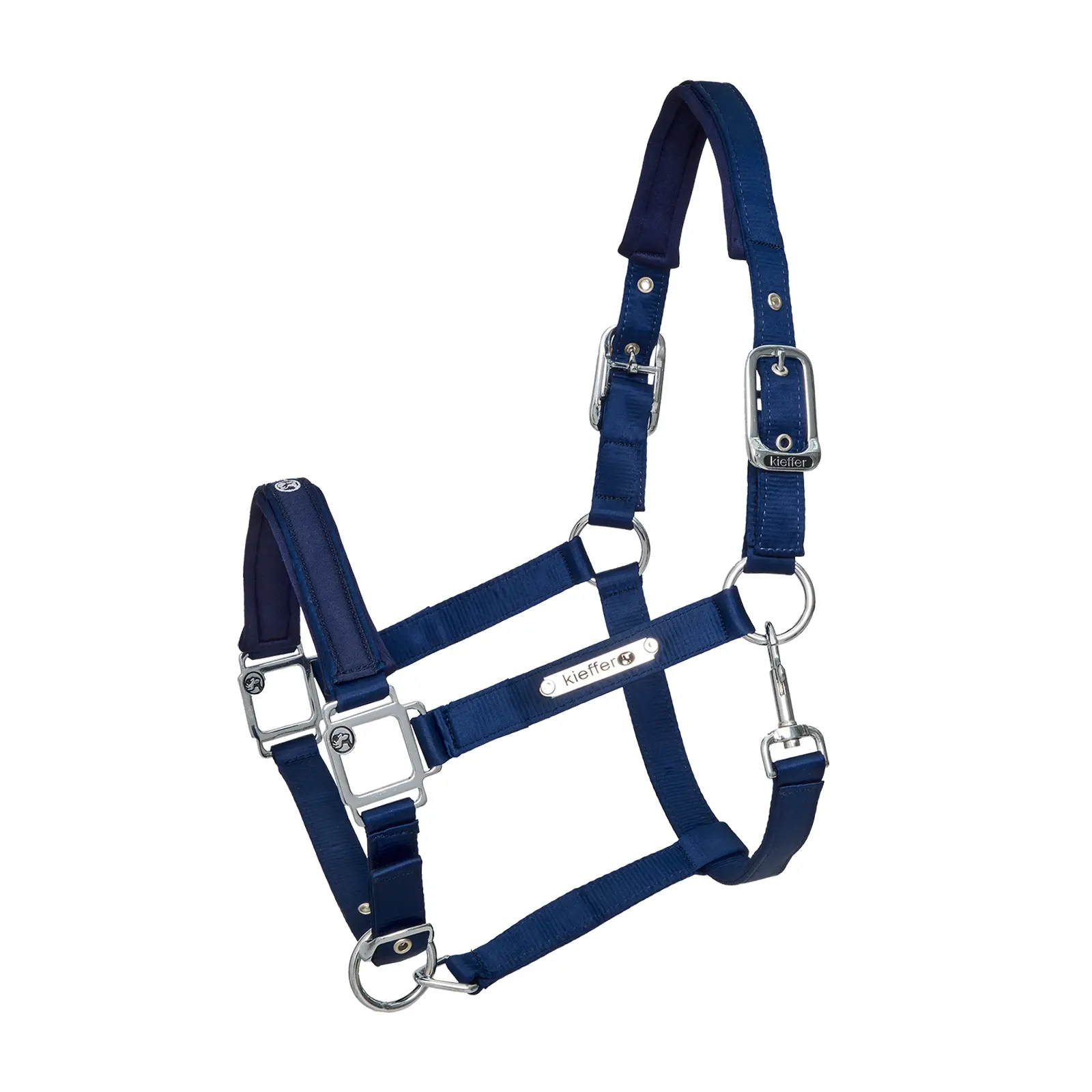 Licol pour cheval stable en nylon Kieffer Satin Shine