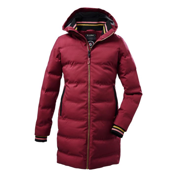 4061393792213 - killtec Wintermantel KOW 33 GRLS QLTD CT mit Kapuze rot Mädchen Kinder