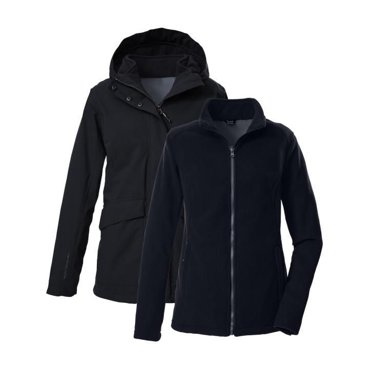 4066224781718 - Damen 3-in-1 wasserdichte Jacke mit Kapuze Kow 189 4066224781718 - Damen 3-in-1 wasserdichte Jacke mit Kapuze Kow 189